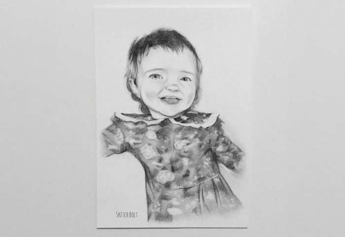 Children Portrait Drawing - Image 6