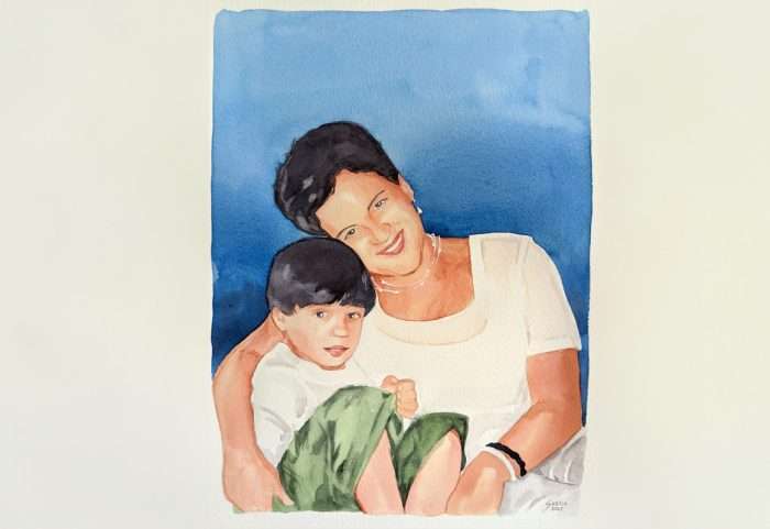 Family Portrait Painting - Image 3